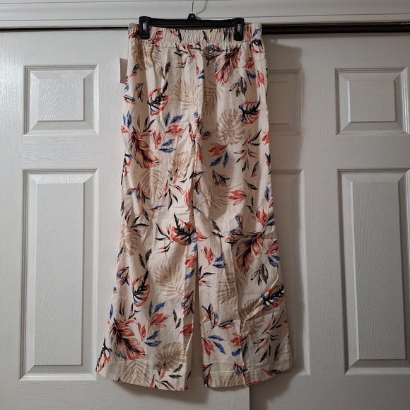 NWT Briggs Floral Pants Size L - Picture 1 of 11